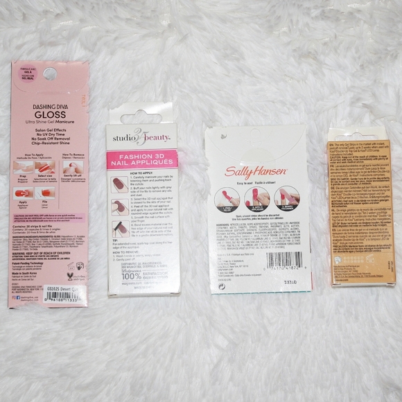 DIY Nail Strips Polish Decals Appliques Bundle #1 - Picture 3 of 5